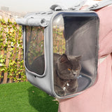 Transparent Space Capsule Pet Backpack