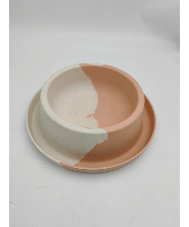 Eco-Friendly Bamboo Fiber Non-Slip Pet Food Bowl