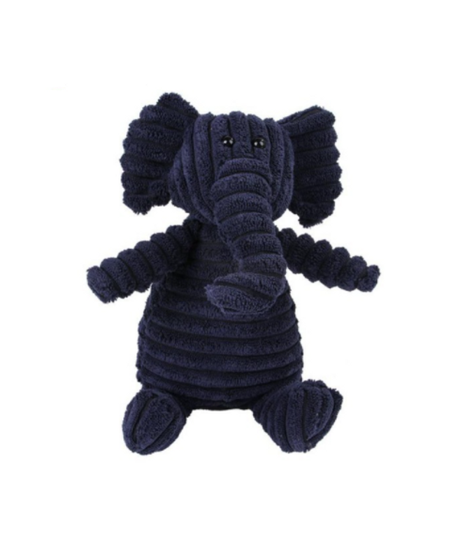 Plush Corduroy Squeaky Dog Toy