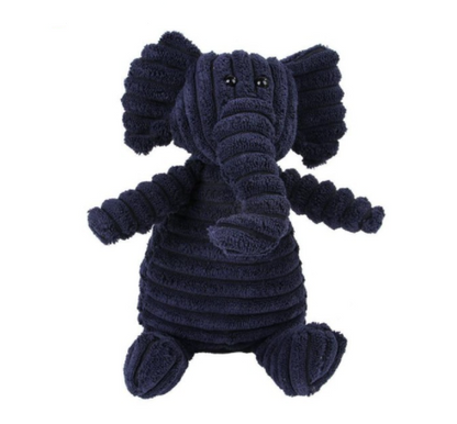 Plush Corduroy Squeaky Dog Toy