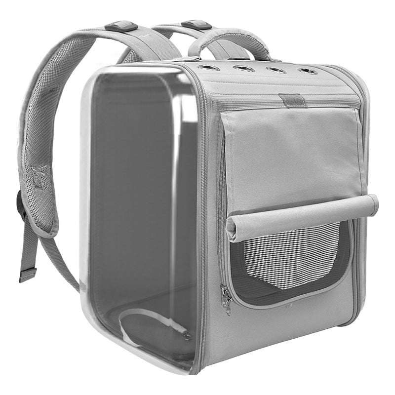 Transparent Space Capsule Pet Backpack