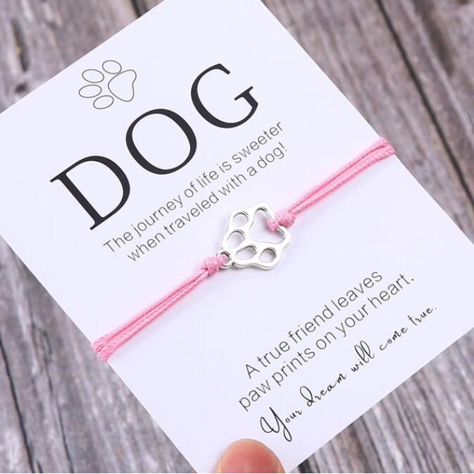 Handmade Paw Print Bracelet