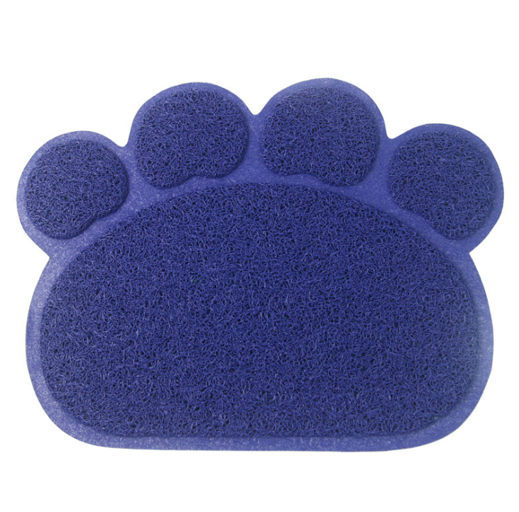 Paw-Shaped Cat Litter Mat