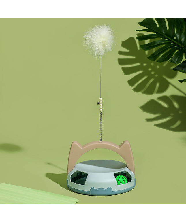 Cat Teaser and Track Ball Toy
