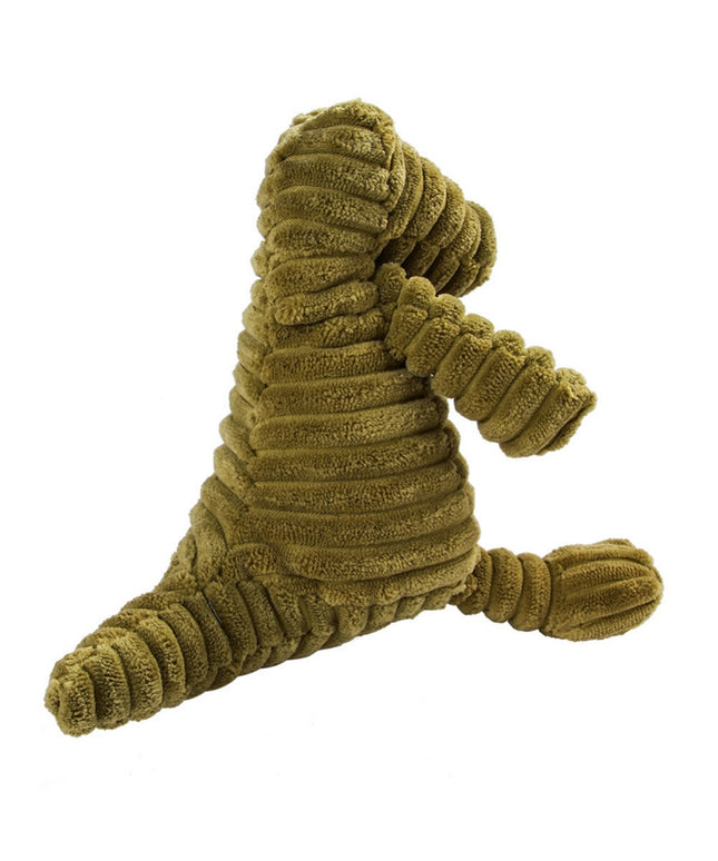 Plush Corduroy Squeaky Dog Toy