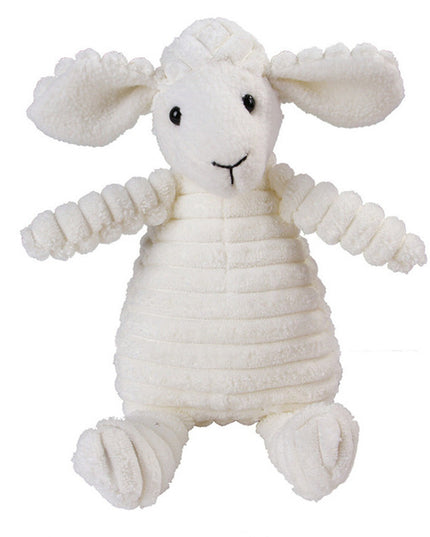 Plush Corduroy Squeaky Dog Toy