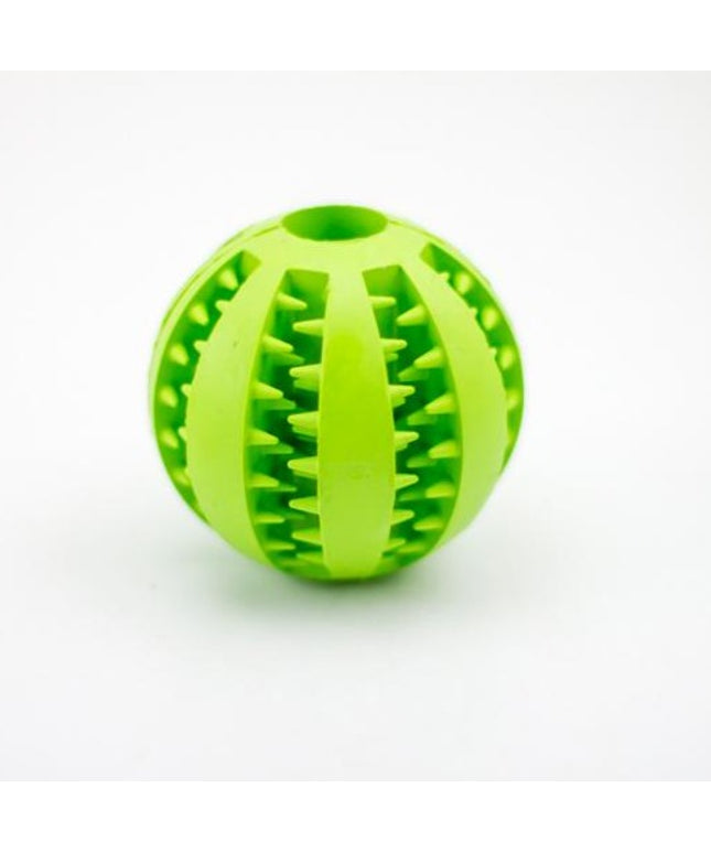 Rubber Dog Food Dispensing Toy Ball