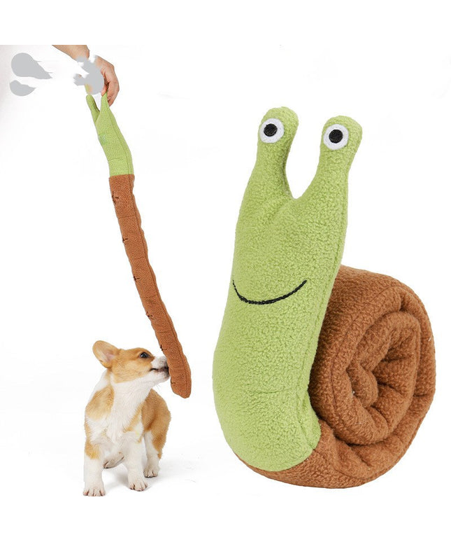 Snail Snuffle Dog Toy