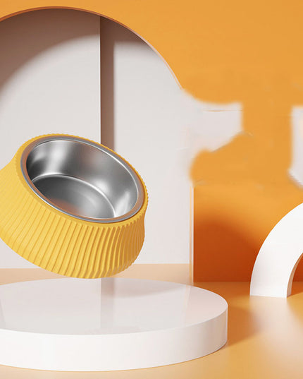 Stainless Steel Detachable Pet Food Bowl