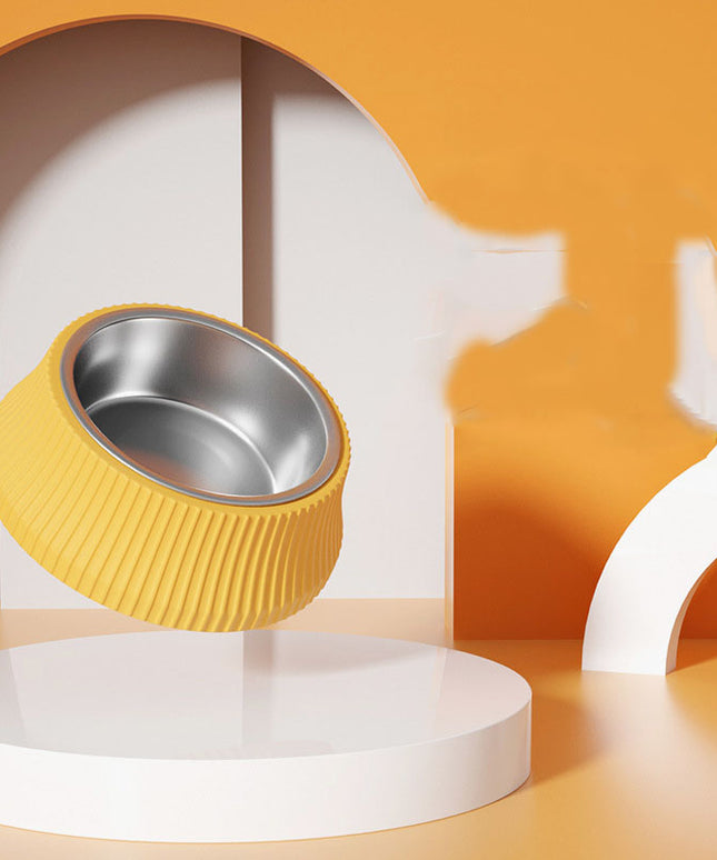 Stainless Steel Detachable Pet Food Bowl