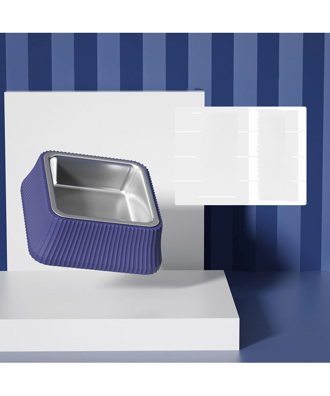 Stainless Steel Detachable Pet Food Bowl