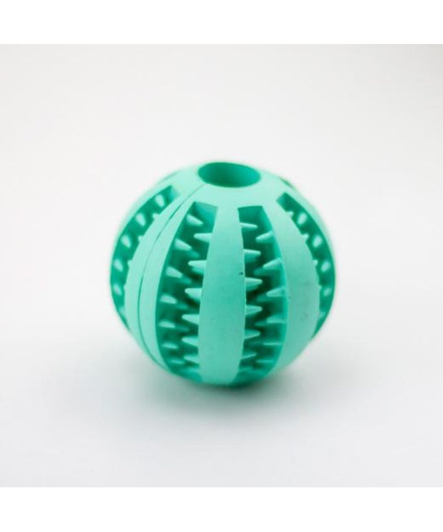Rubber Dog Food Dispensing Toy Ball