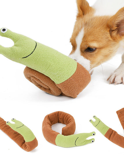 Snail Snuffle Dog Toy