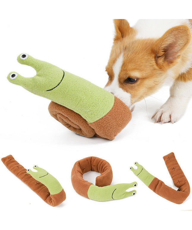 Snail Snuffle Dog Toy