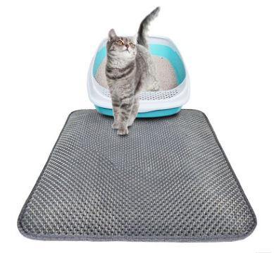 Double-Layer Cat Litter Mat