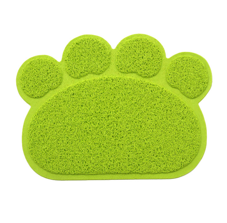 Paw-Shaped Cat Litter Mat