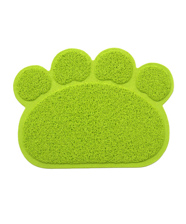 Paw-Shaped Cat Litter Mat