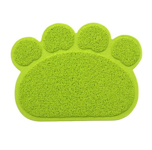 Paw-Shaped Cat Litter Mat