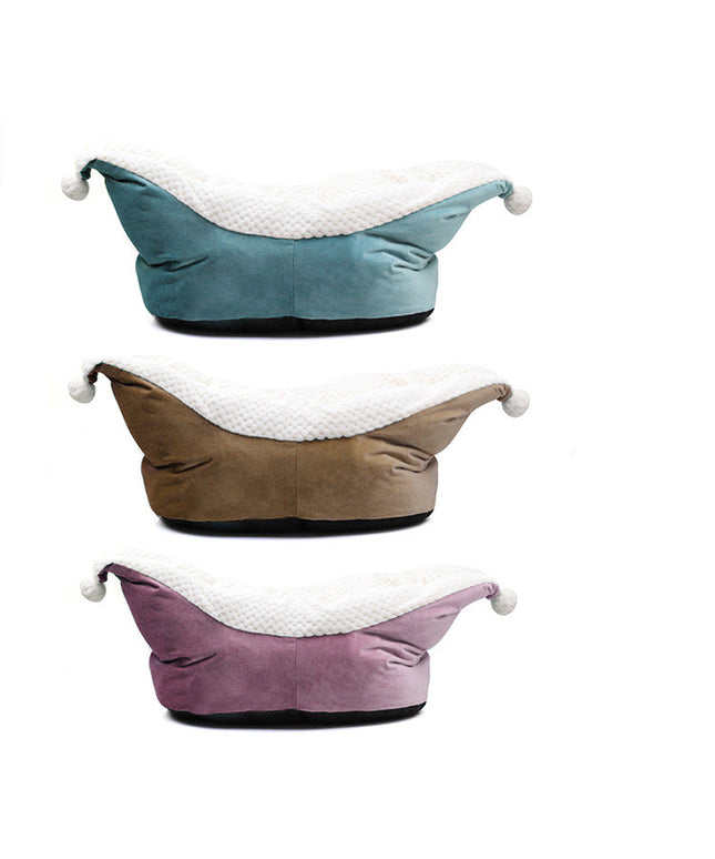 Velvet Plush Pet Bed