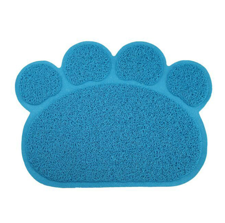 Paw-Shaped Cat Litter Mat