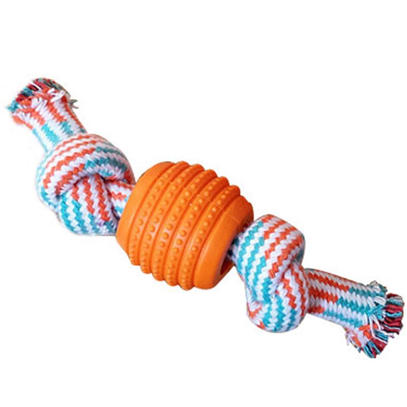 Cotton Double Knot Rope Dog Toy