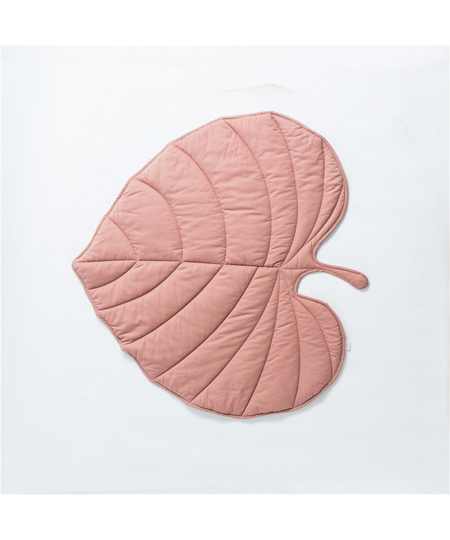 Cotton Quilted Leaf Pet Mat