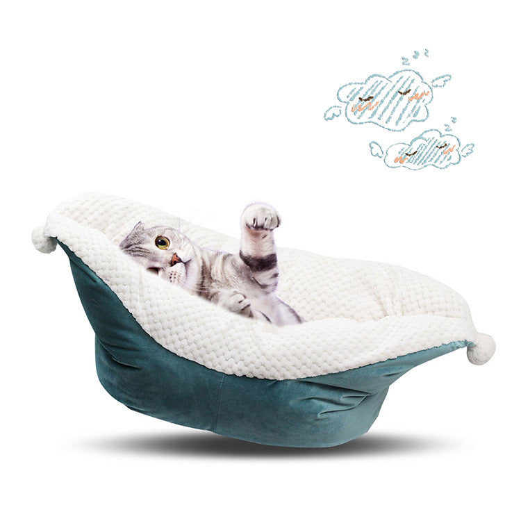 Velvet Plush Pet Bed