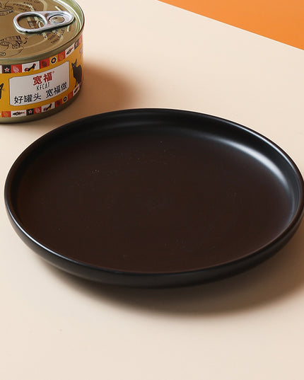 Modern 6" Anti-Overturning Ceramic Cat Food Dish
