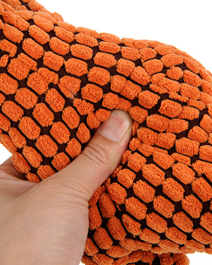 Squeaky Plush Dinosaur Dog Toy