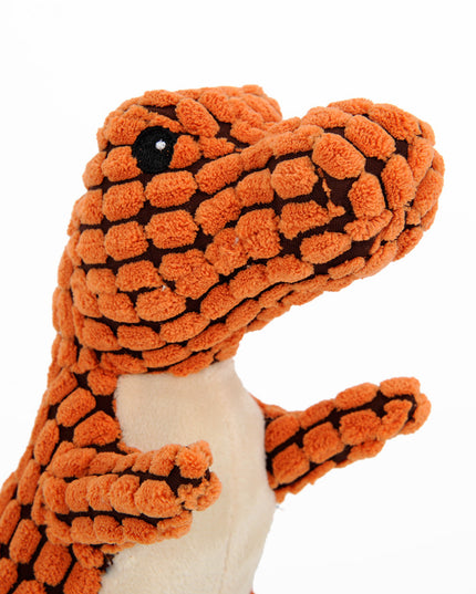 Squeaky Plush Dinosaur Dog Toy