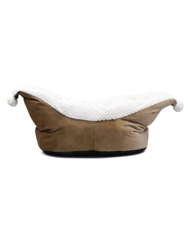 Velvet Plush Pet Bed