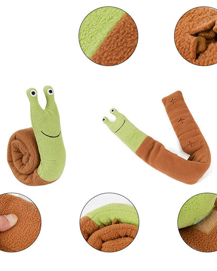 Snail Snuffle Dog Toy