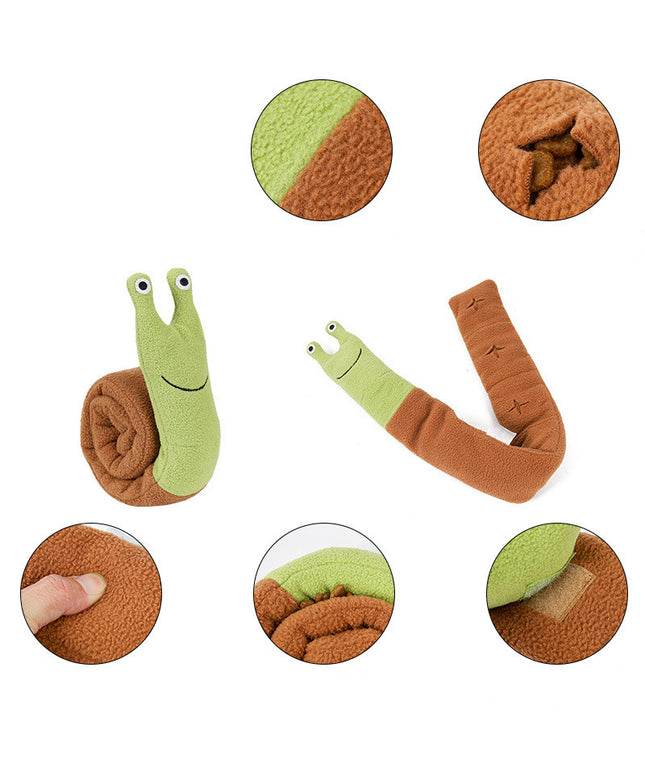 Snail Snuffle Dog Toy