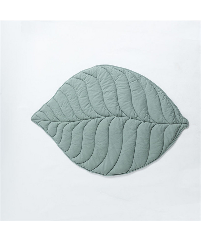 Cotton Quilted Leaf Pet Mat