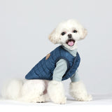 Double Breasted Quilted Dog Vest