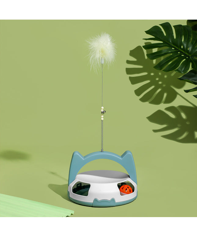 Cat Teaser and Track Ball Toy