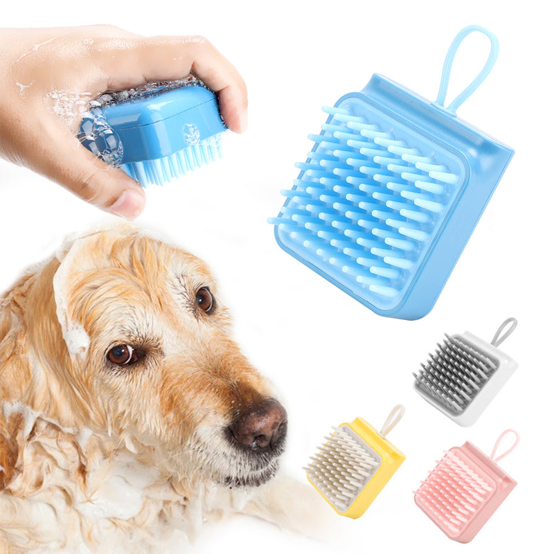 Ergonomic Pet Massage Bath Brush