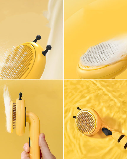 Honey Bee-Shaped Pin Needle Brush