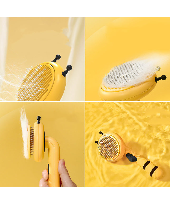 Honey Bee-Shaped Pin Needle Brush