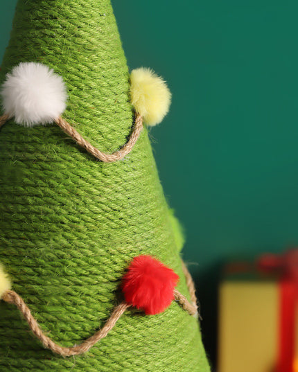 Minimalist Christmas Tree Cat Scratching Post
