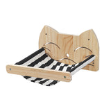 Wooden Wall Mounted Cat Hammock and Stairs